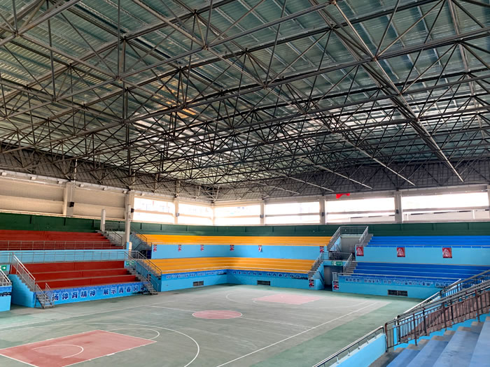睢寧富川體育館網(wǎng)架