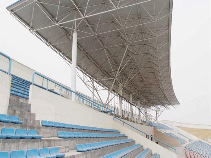 棗莊沂南縣四小體育館網(wǎng)架