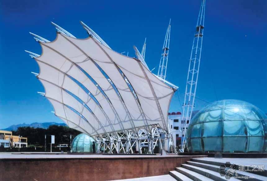 南昌車棚膜結構網架