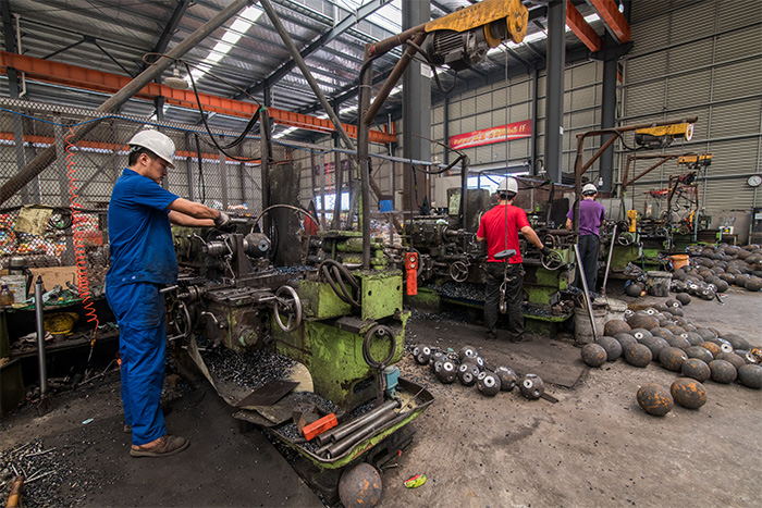 濟南網架配件車間